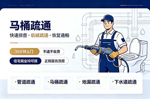 赤水马桶疏通