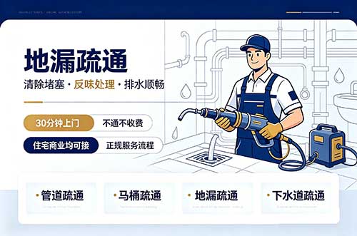 赤水地漏疏通
