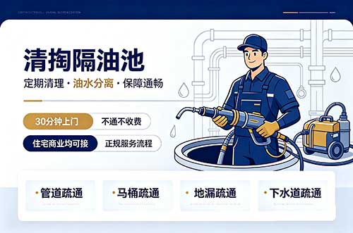 赤水清掏隔油池